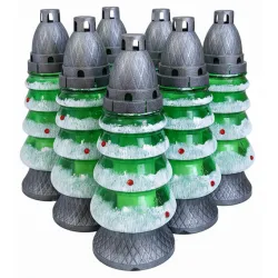 ZNICZ CHOINKA MAŁA - 708 ( 1 opakowanie 7 szt. )